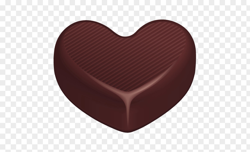 Brown Simple Chocolate Decoration Pattern Heart PNG