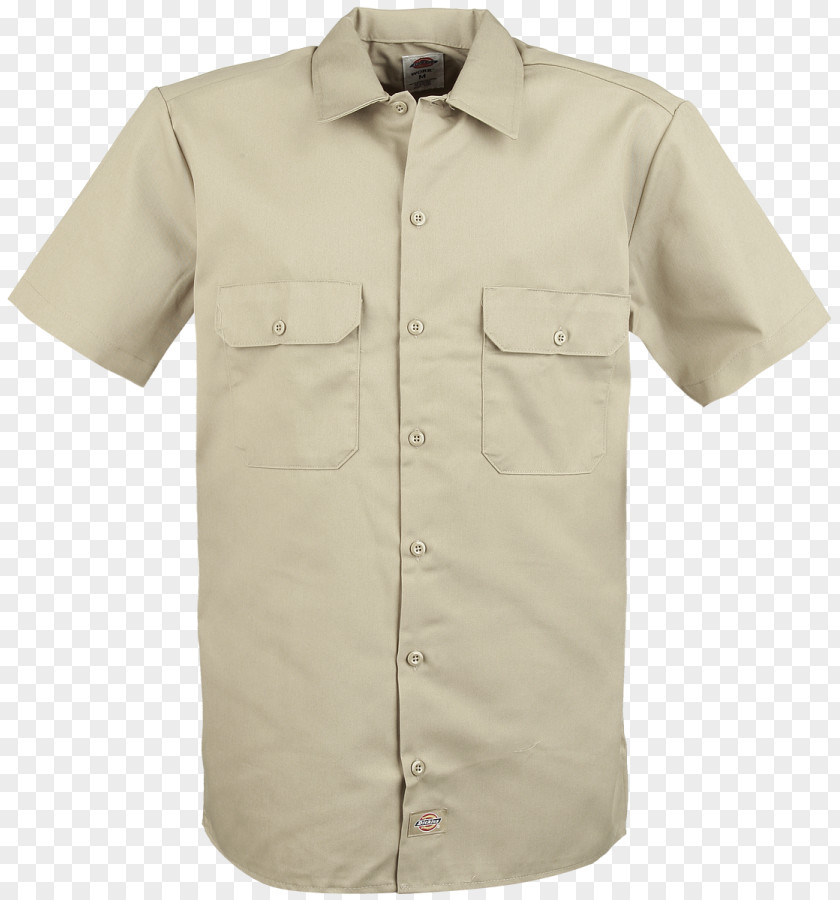 Dress Shirt Sleeve Camp Beige PNG