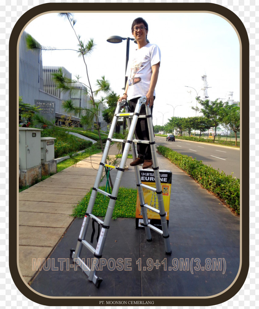Ladder Aluminium Foot Stairs Vehicle PNG