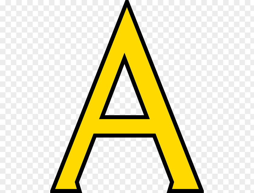 Letter A Alphabet Clip Art PNG