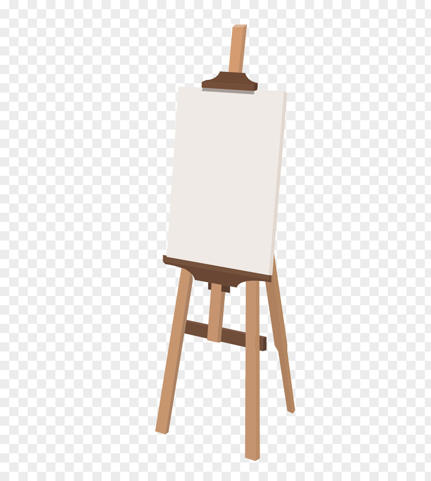 Painting Easel Artist Donkey PNG