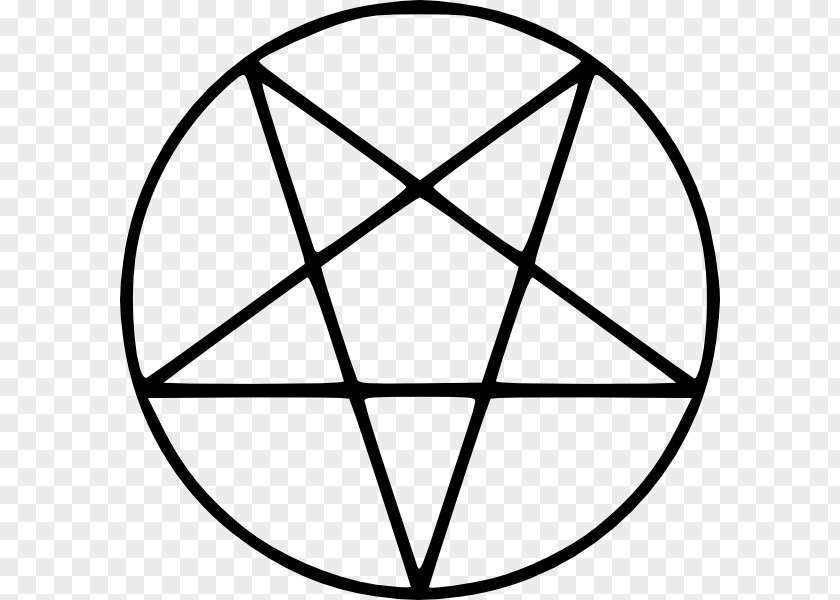 Pentagram Church Of Satan Pentacle Invertit Satanism Symbol PNG