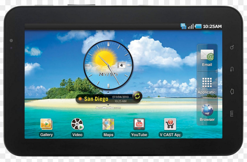 Tablet Samsung Galaxy Tab 7.0 Firmware Computer Android PNG