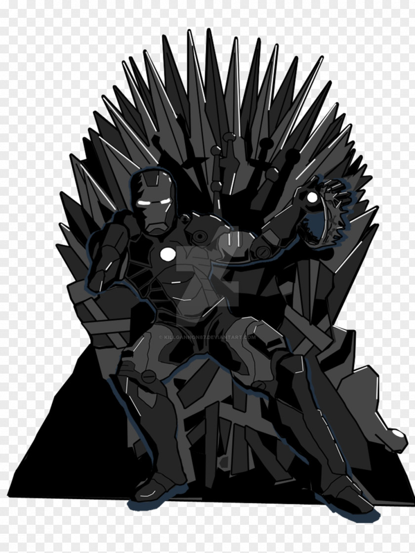 Throne Iron Man A Game Of Thrones T-shirt PNG
