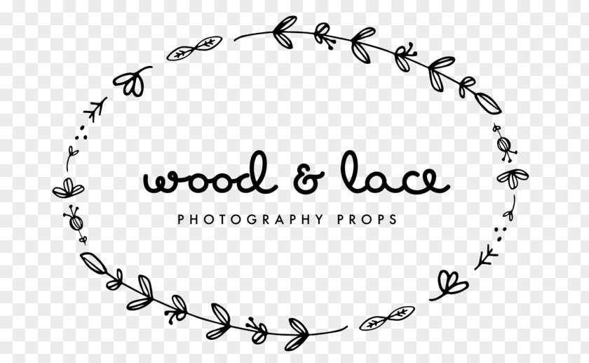 Wooden Medal Lace Logo Floral Design Photography PNG