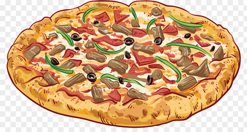 A Pizza Sausage Italian Cuisine Take-out Delivery PNG