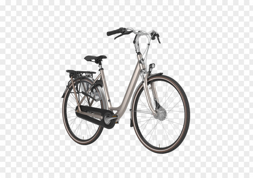 Bicycle Electric City Gazelle Orange C7 HFP (2018) PNG