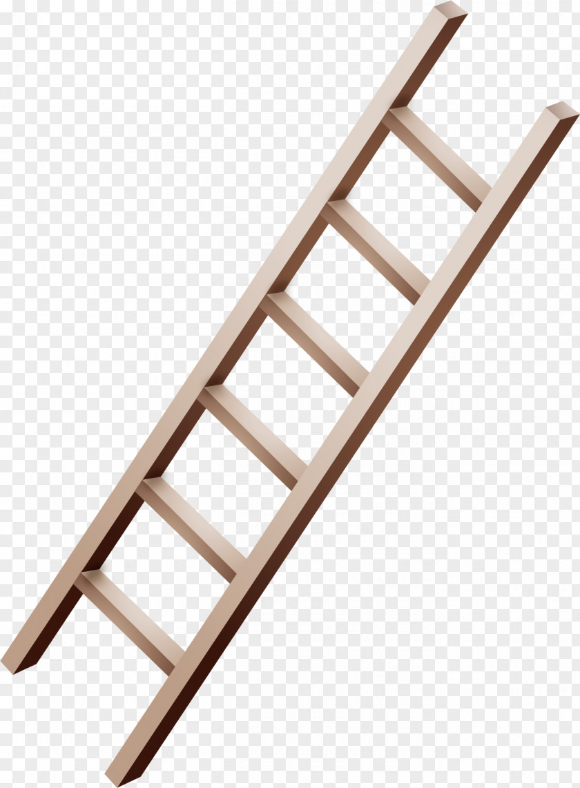 Ladder Vector Material Wood PNG