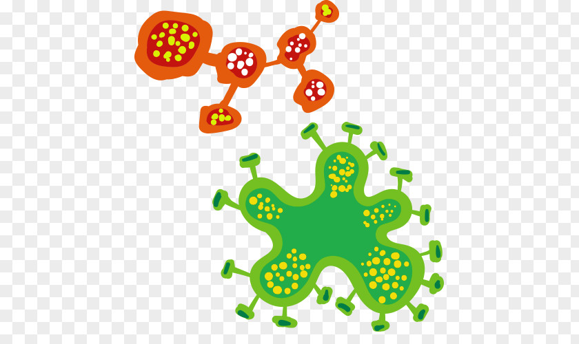 Vector Of Plane Virus Cells Cell Clip Art PNG