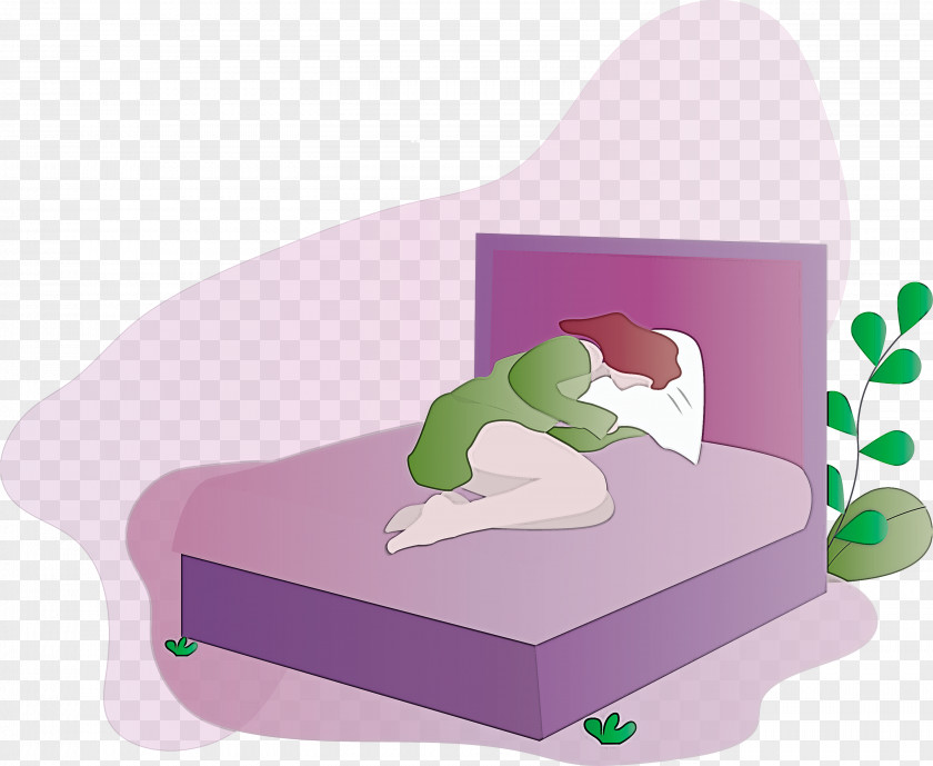 World Sleep Day Girl PNG