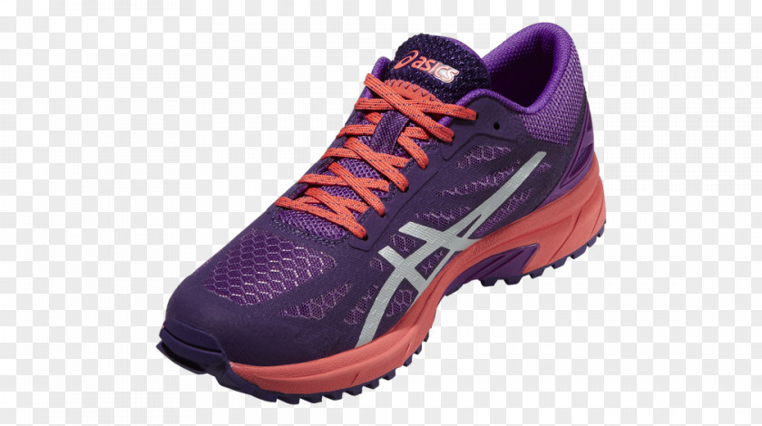 Asics Tennis Shoes For Women Grey Gel Fujipro EU 39 1/2 Sports Purple PNG