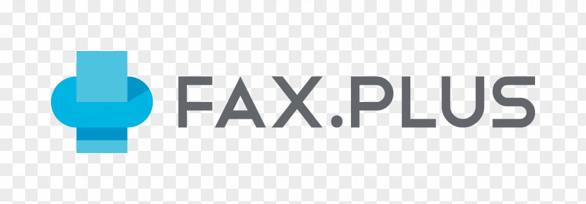 Fax Logo FAX.PLUS Text Brand Document PNG