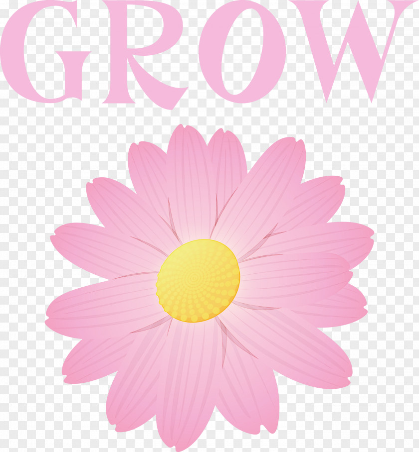 GROW Flower PNG