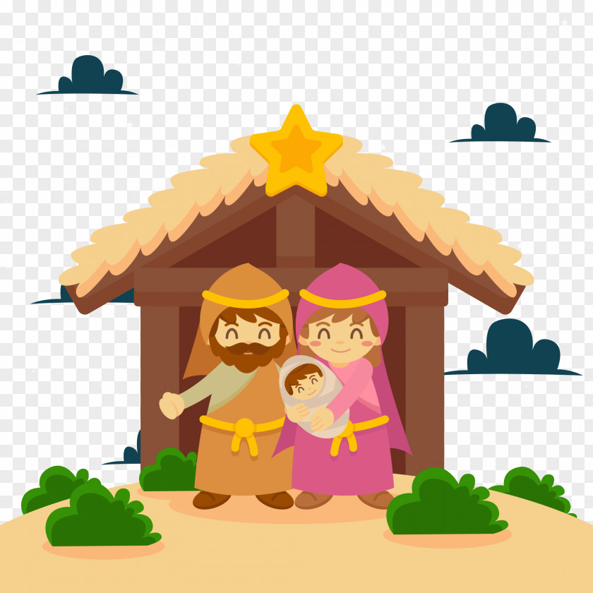 Islam Family Illustration Birth Download PNG