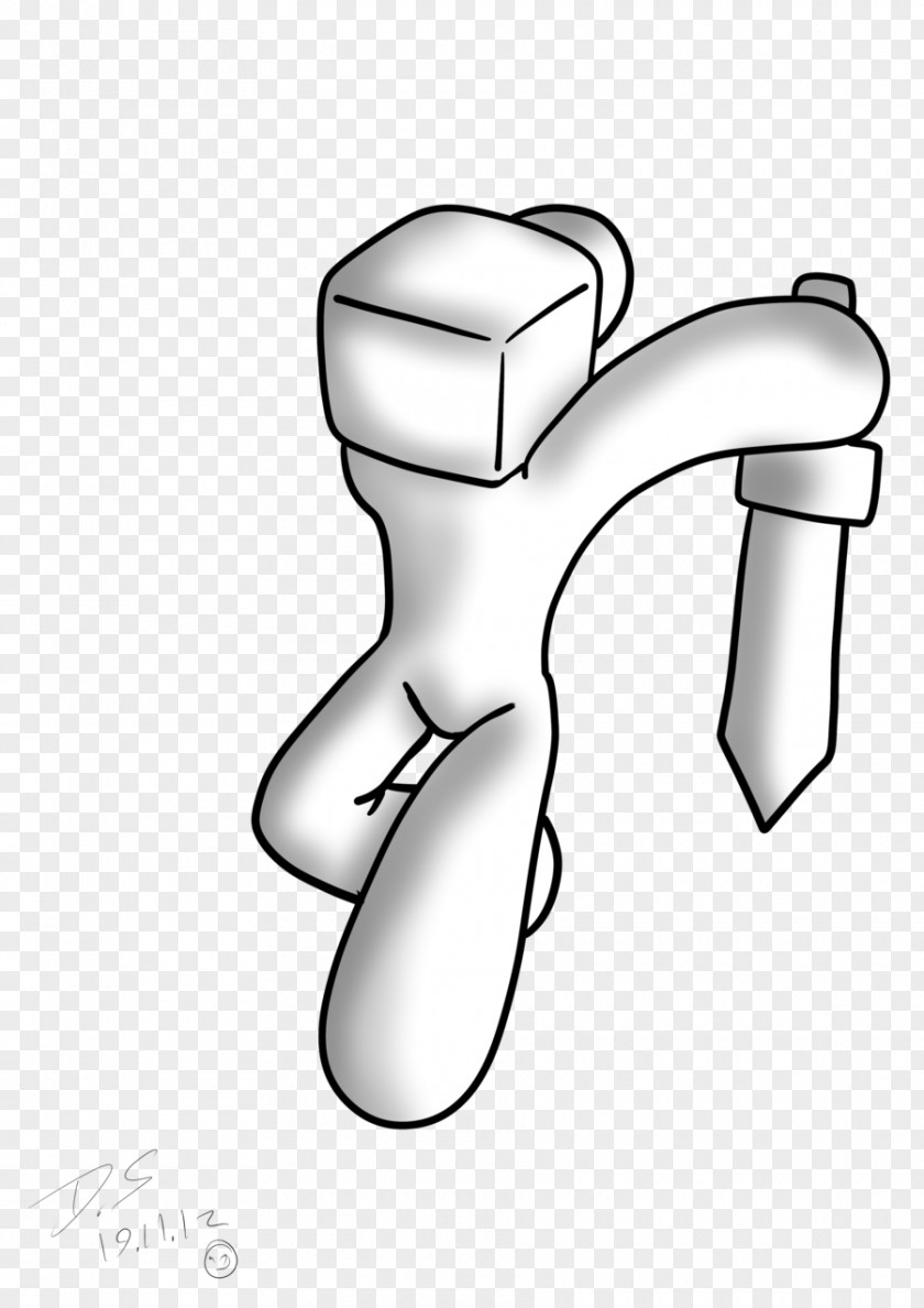 Like A Boss Minecraft Drawing Mod Line Art PNG