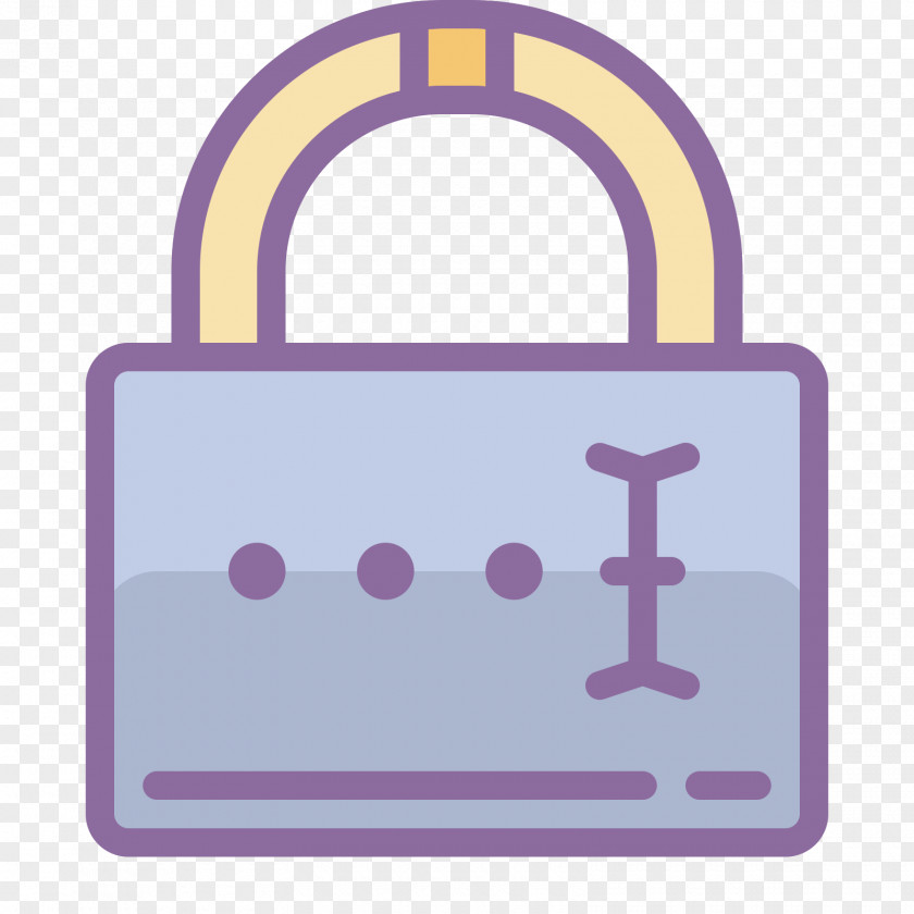 Lock Icon Password Font PNG