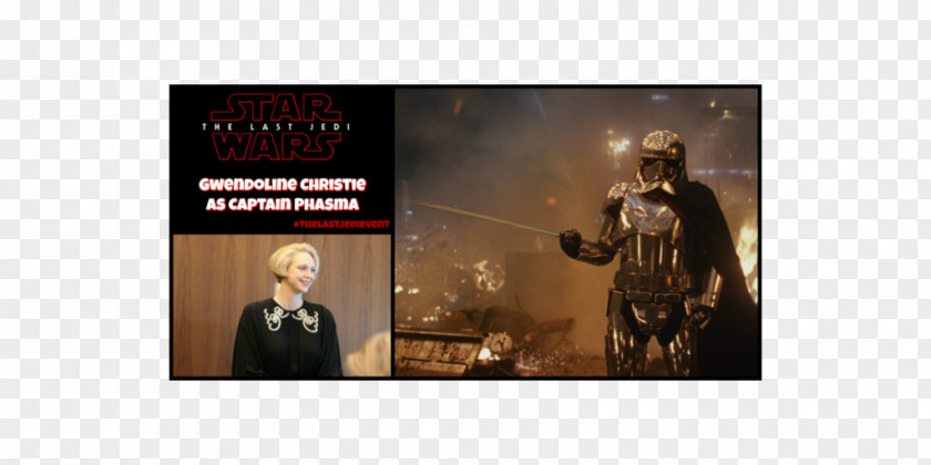 Star Wars Captain Phasma Film Wars: The Last Jedi Entertainment PNG