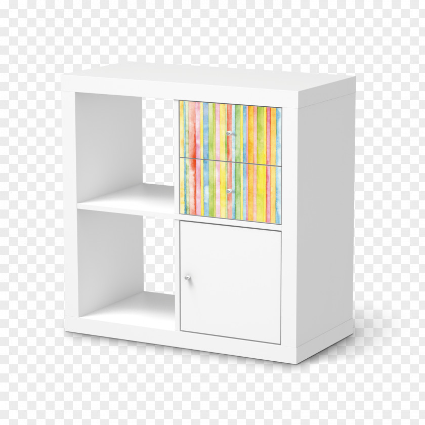 Watercolor Stripes Expedit Furniture Adhesive IKEA Drawer PNG