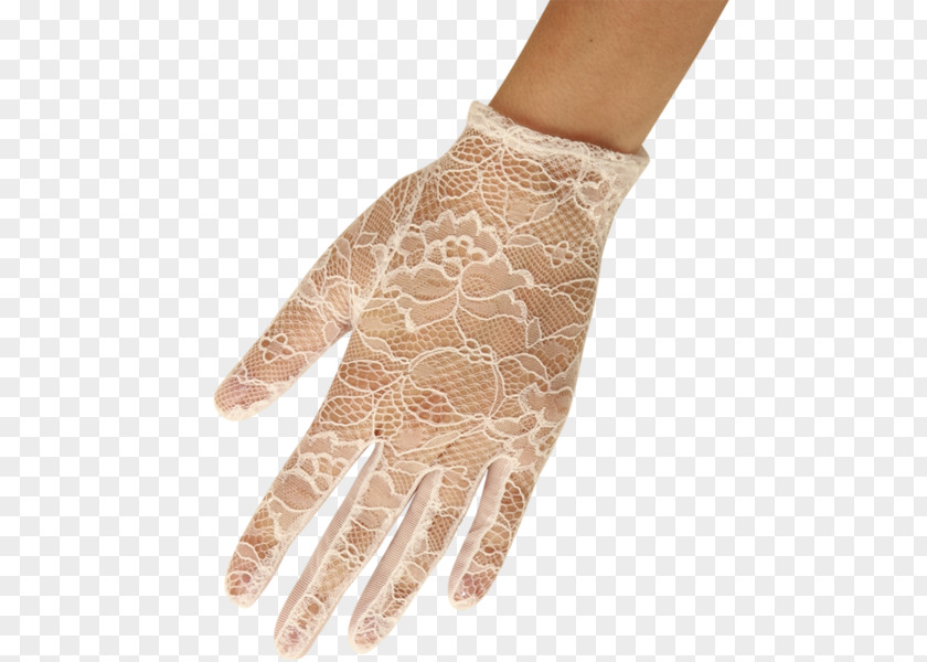 Wedding African Lace Dress Glove PNG