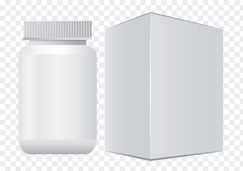 White Bottle Computer File PNG