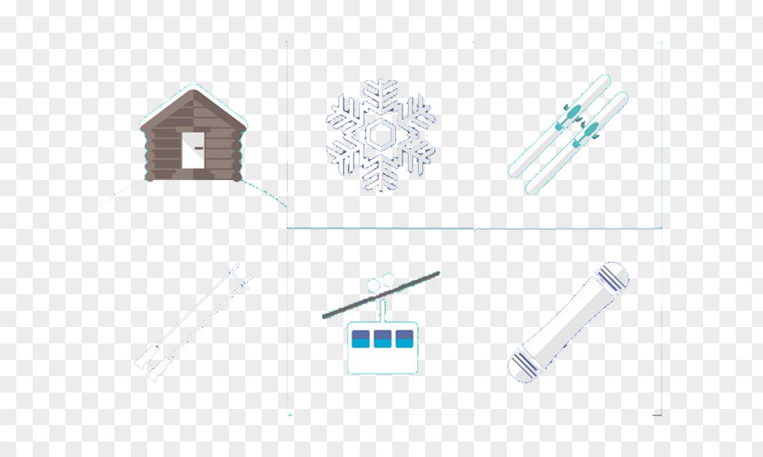 Winter Snow House Stairs Graphic Design PNG