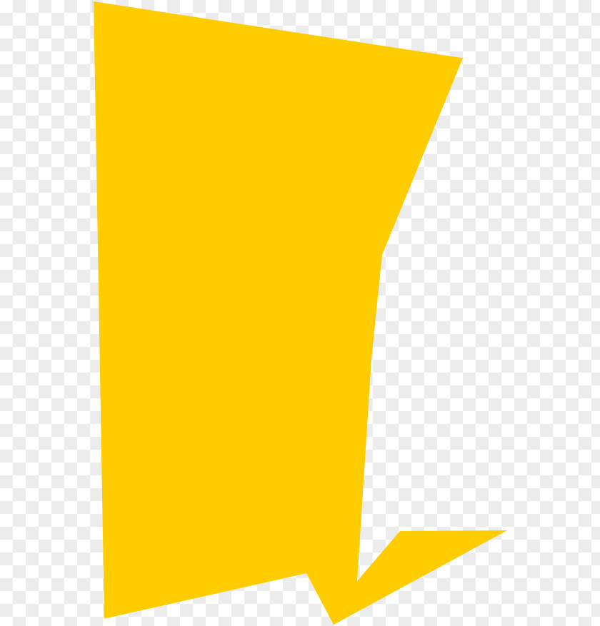 Yellow Dialog Paper Pattern PNG