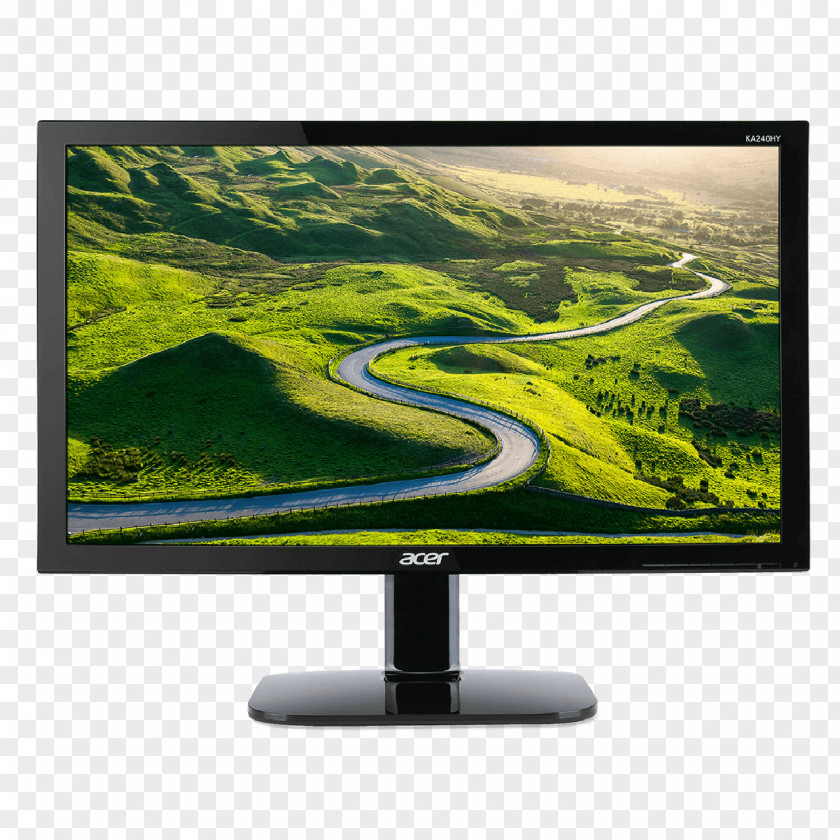 Aser Acer LED-backlit LCD Computer Monitors 1080p Digital Visual Interface PNG
