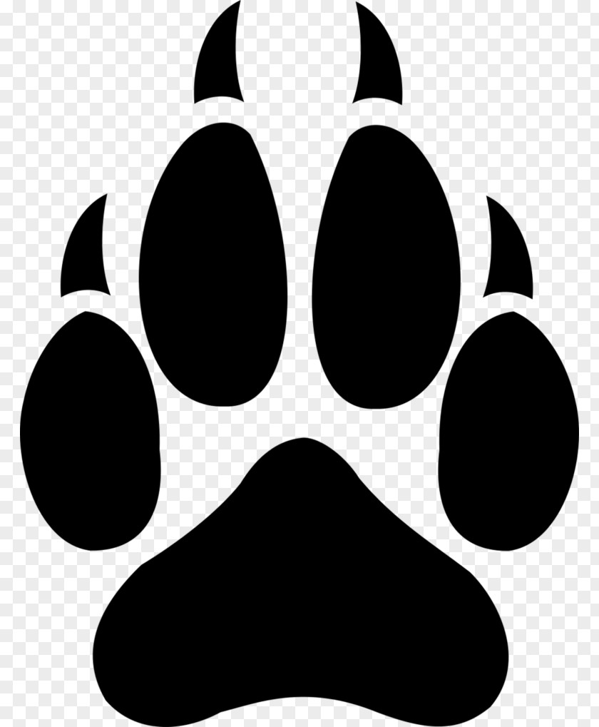 Claw Gray Wolf Cat T-shirt Paw Clip Art PNG