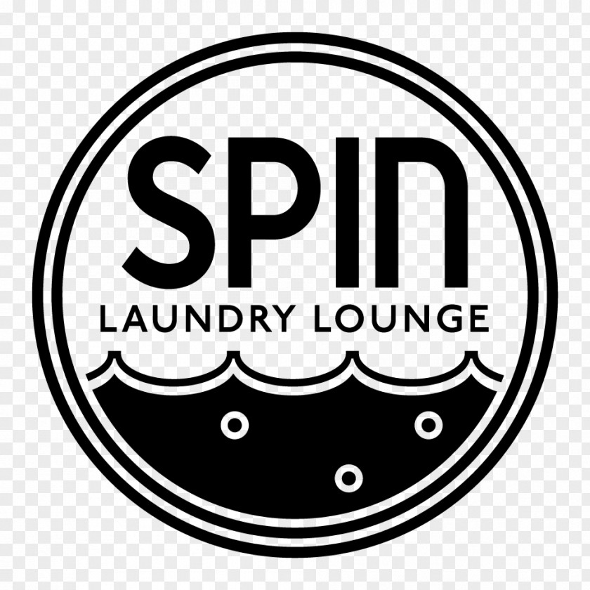 Now Vector Cafe Coffee Spin Laundry Lounge Retail Logo PNG