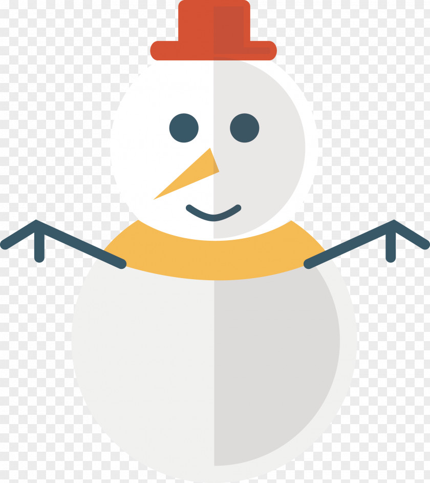 Snowman Vector PNG