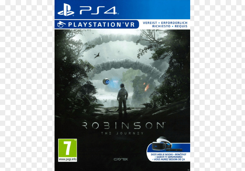 Solde PlayStation VR Robinson: The Journey 4 Video Game CRYENGINE PNG