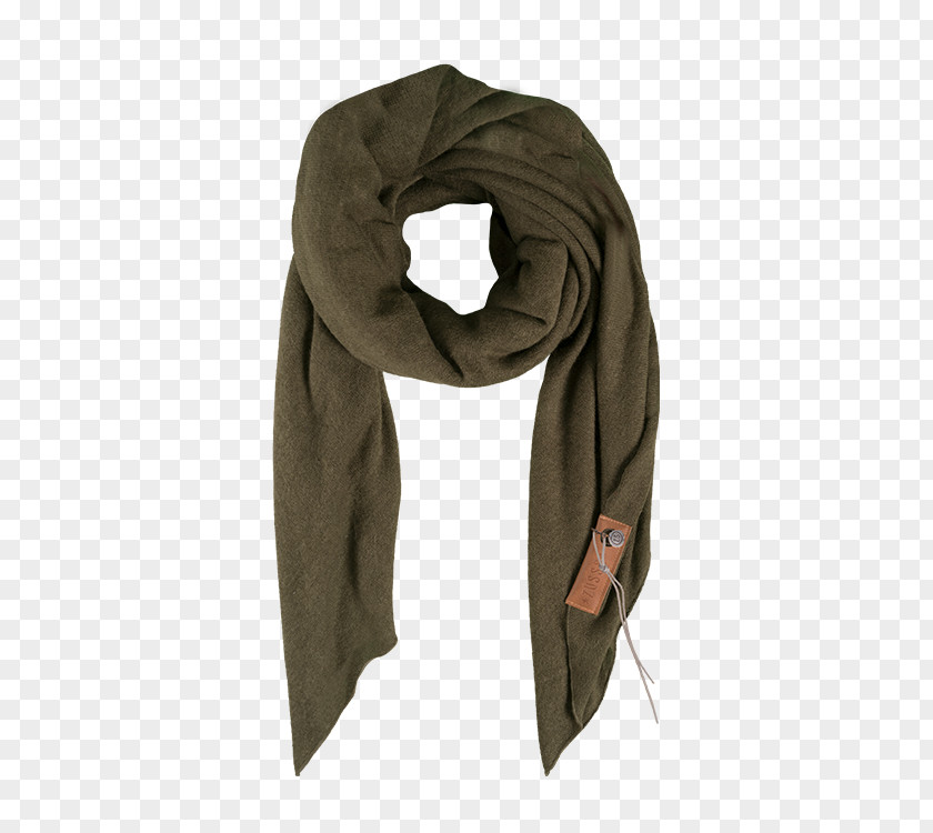 Zusss Scarf Green Clothing Accessories PNG