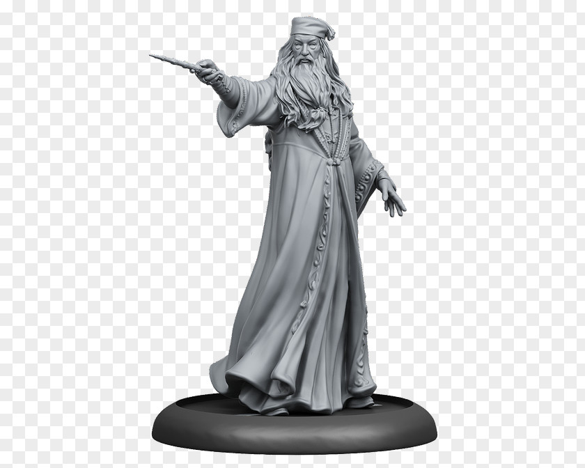 Albus Dumbledore Statue Draco Malfoy Figurine Classical Sculpture Family PNG