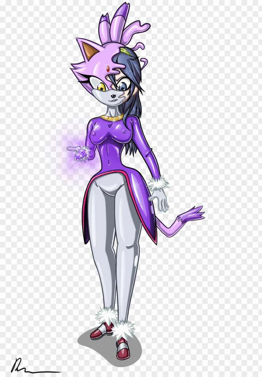 Cat Blaze The Amy Rose Catsuit Clothing PNG