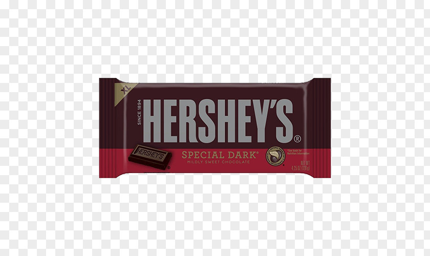 Dark Chocolate Hershey Bar Hershey's Special The Company PNG