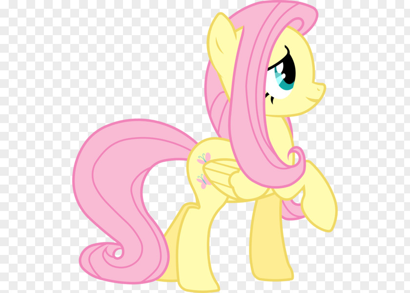Horse Pony Fluttershy Image Vector Graphics PNG