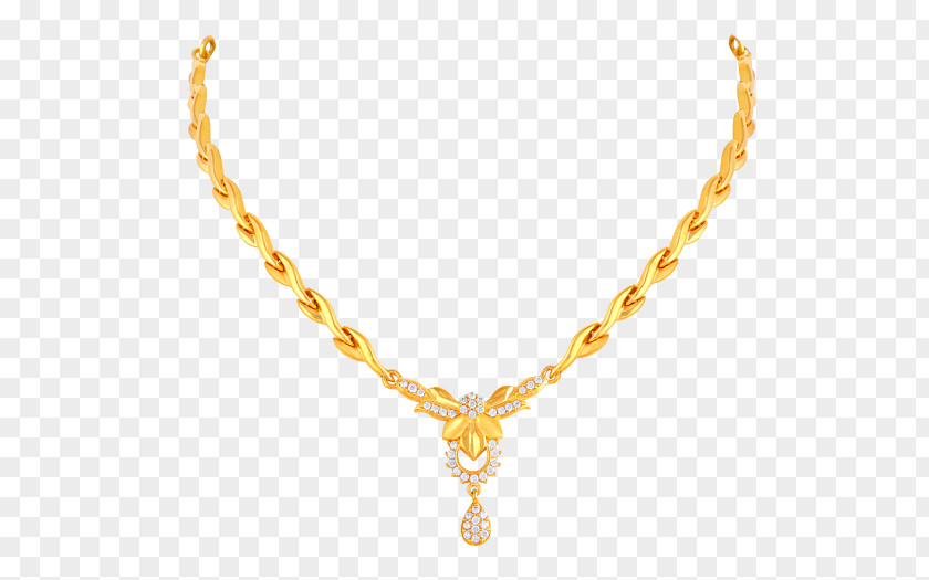 Necklace Earring Body Jewellery Gold PNG