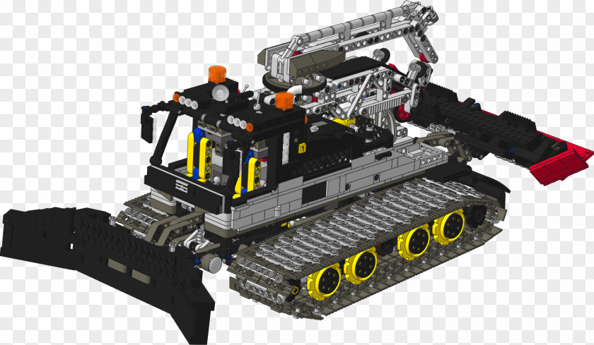 Prinoth Lego Technic LDraw Dameuse PNG