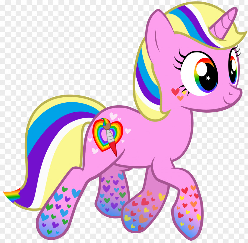 Unicorn Rainbow My Little Pony Princess Luna DeviantArt PNG