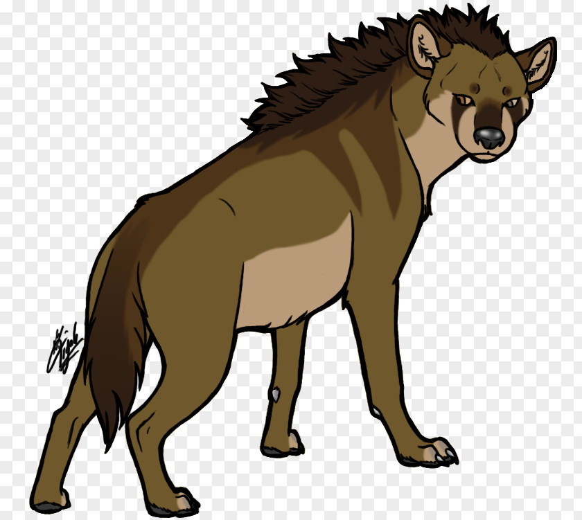 Lion Striped Hyena Clip Art PNG