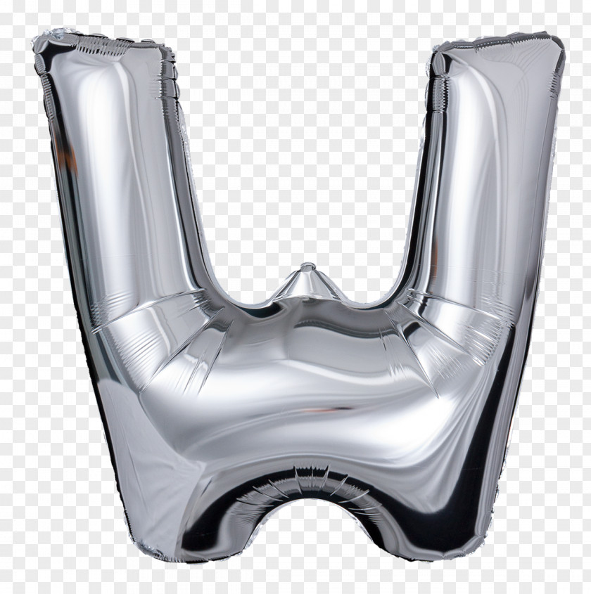 Silver Letter Toy Balloon Chair PNG