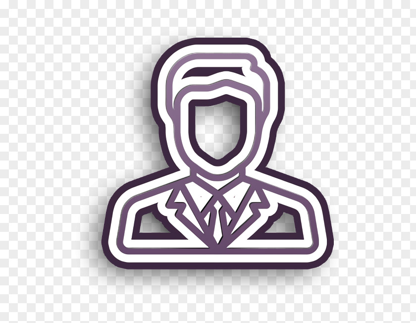 Symbol Logo Business Icon Manager Man PNG