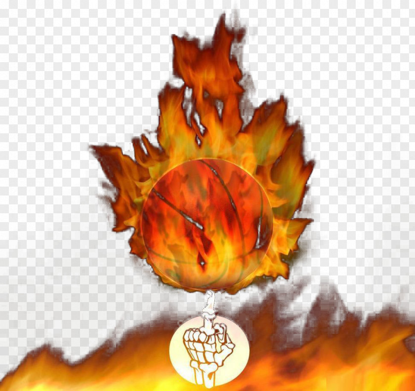 Basketball Flame Fire Euclidean Vector Motion PNG
