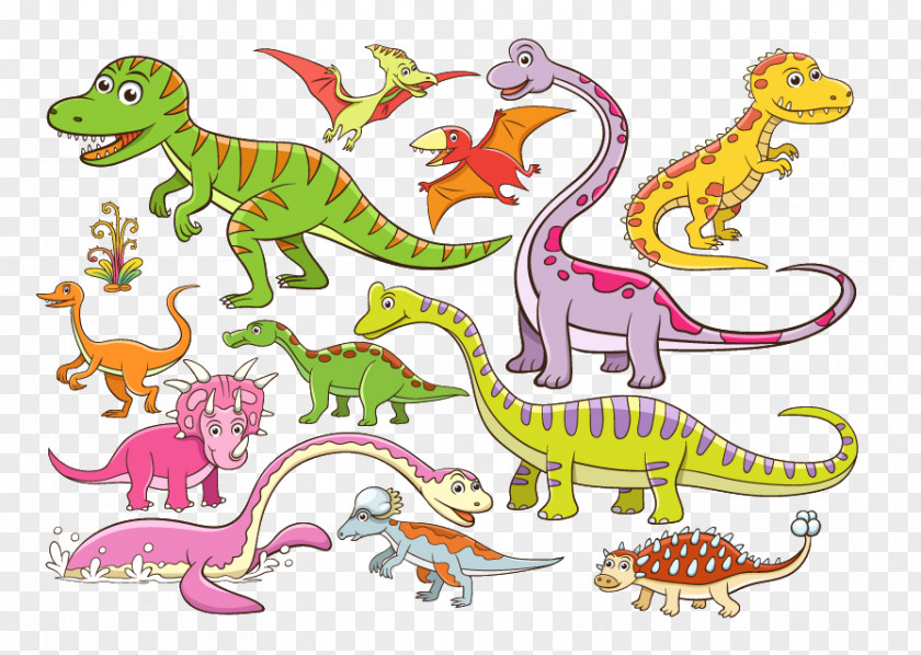 Cartoon Dinosaur Element Royalty-free Illustration PNG