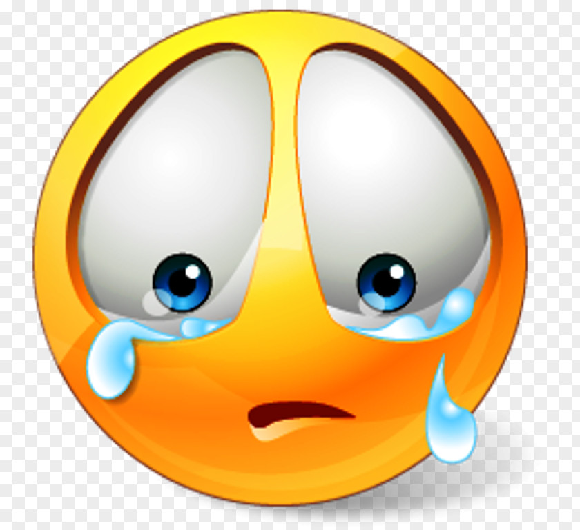 Cute Sad Smiley Sadness Emoticon Clip Art PNG