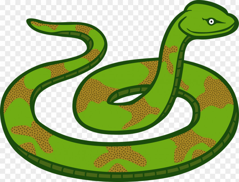 Green Snake Clip Art PNG
