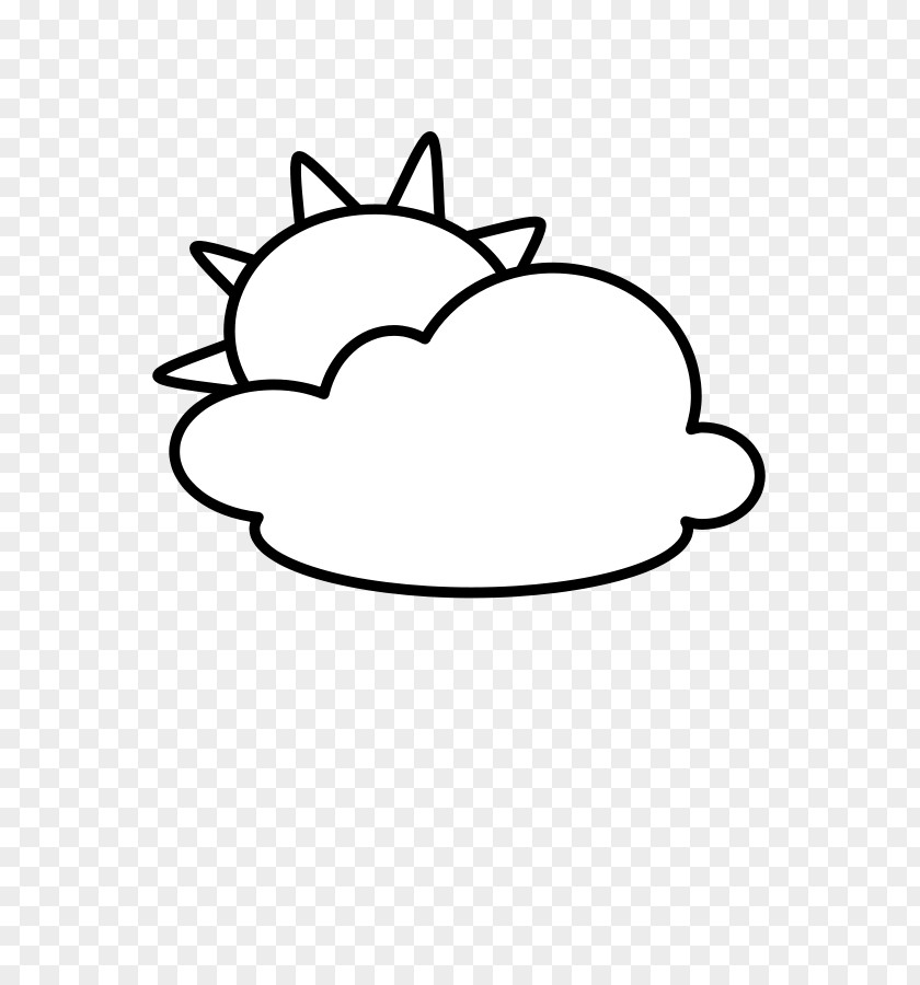 Hand Outline Cloud Weather Clip Art PNG