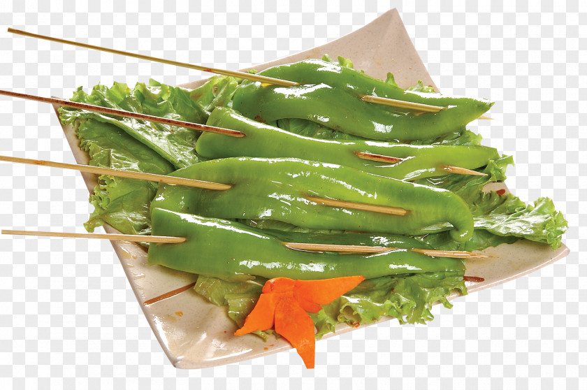 Pepper 4 String Green Bean PNG