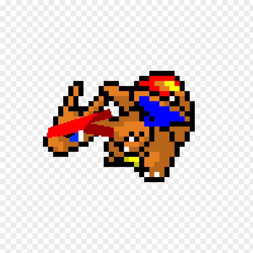 Pikachu Charizard Pixel Art Charmander PNG