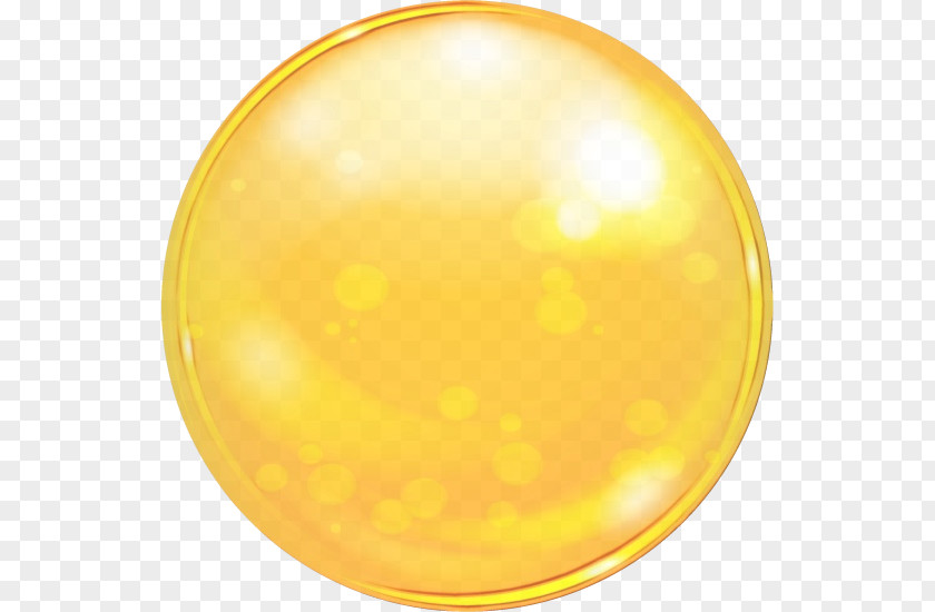 Ball Sphere Yellow Circle PNG